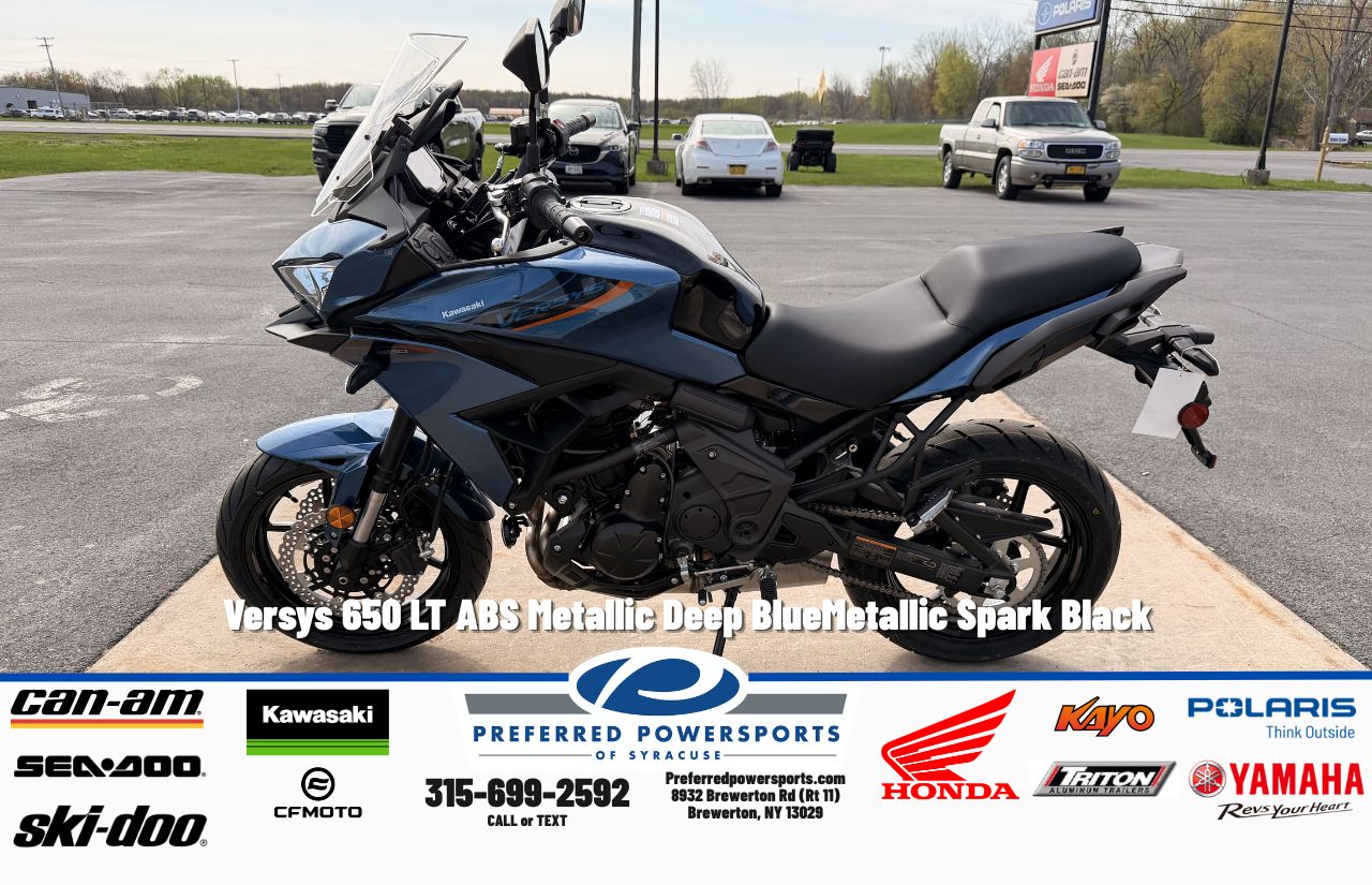 New Kawasaki Versys 650 LT ABS Metallic Deep BlueMetallic Spark