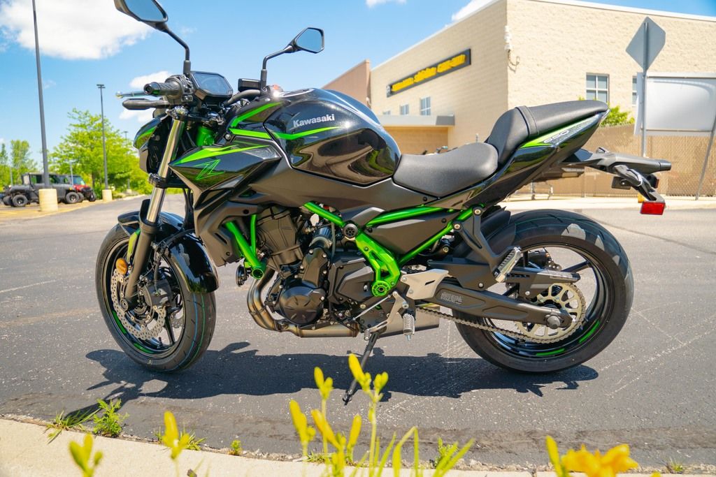 山水/トランス/W15-6 New Kawasaki Z650 ABS 2025 for sale in Waukesha, Wisconsin