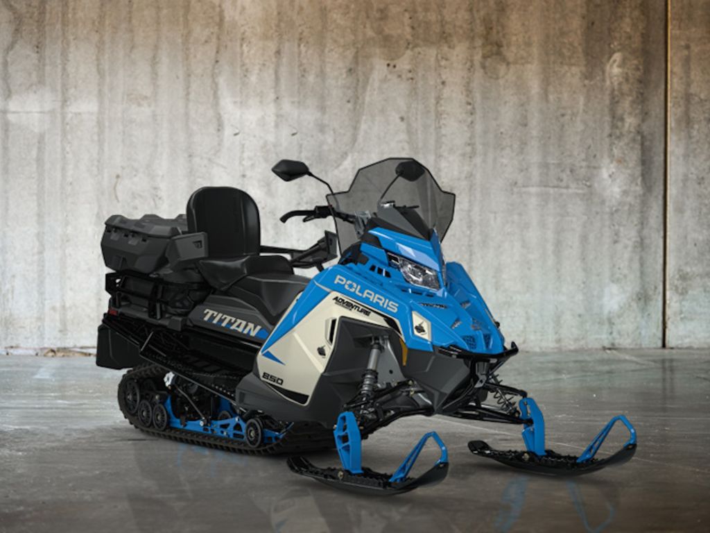 New Polaris® 850 Titan Adventure Ultimate 15 Velocity Blue 2027