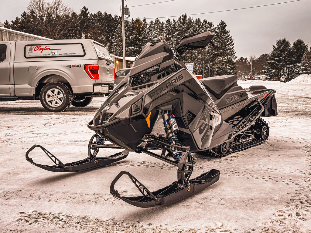 New Polaris® 9R Indy XCR 136 Shadow Gray Gloss Black 2025 for sale