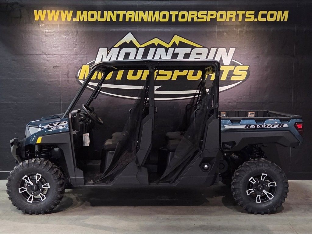 New Polaris® Ranger Crew XP 1000 Premium Blue Labyrinth 2026 for