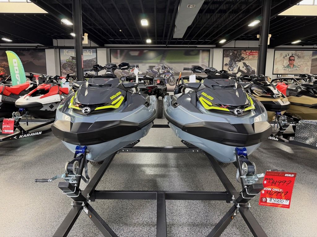 New Sea-Doo RXT X 325 METALGREEN TRAILER PACKAGE 2025 for sale in