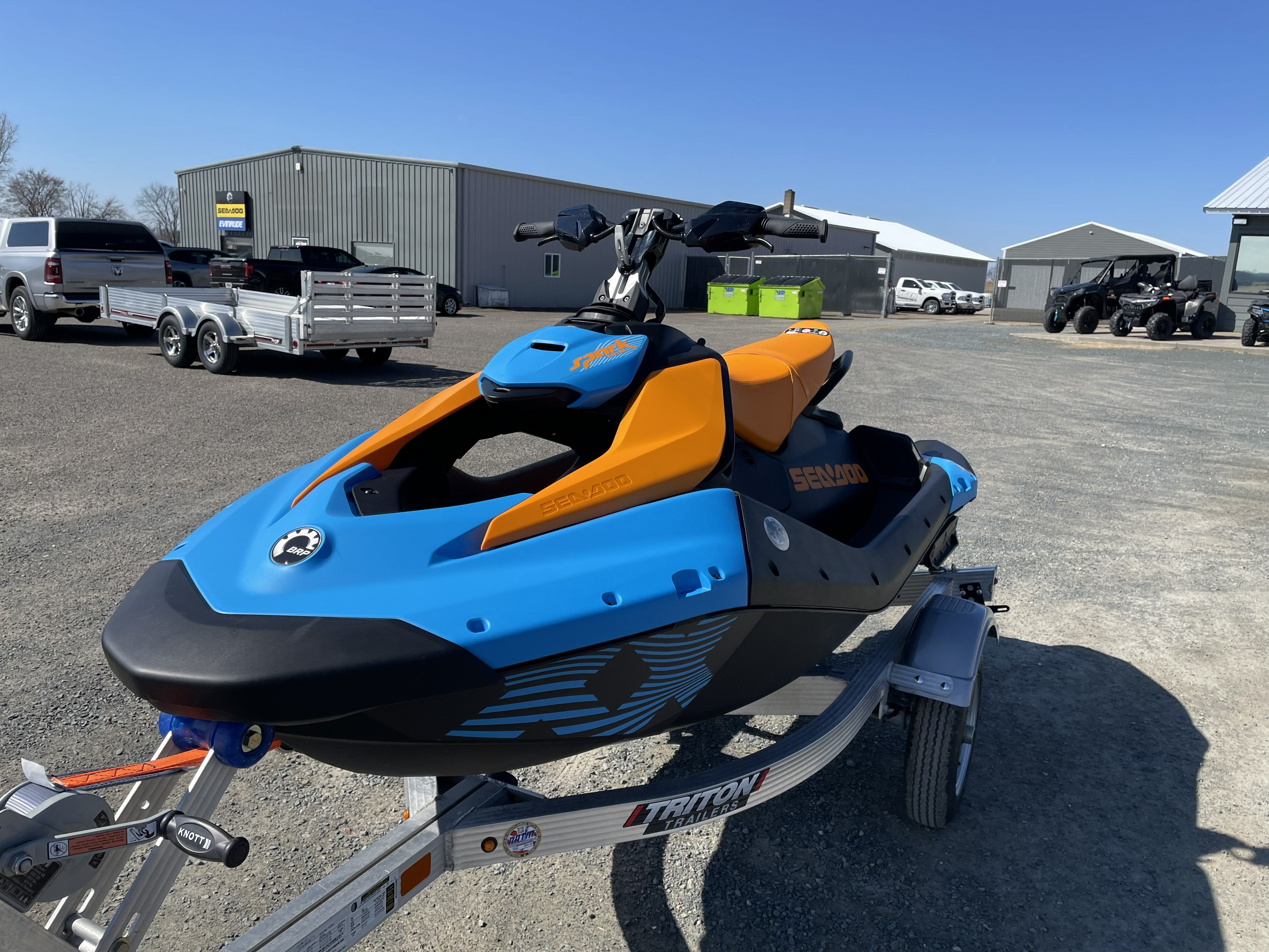 New SeaDoo PWC SPARK TRIXX 90 BE 3UP IBR 26 2026 for sale in Clear