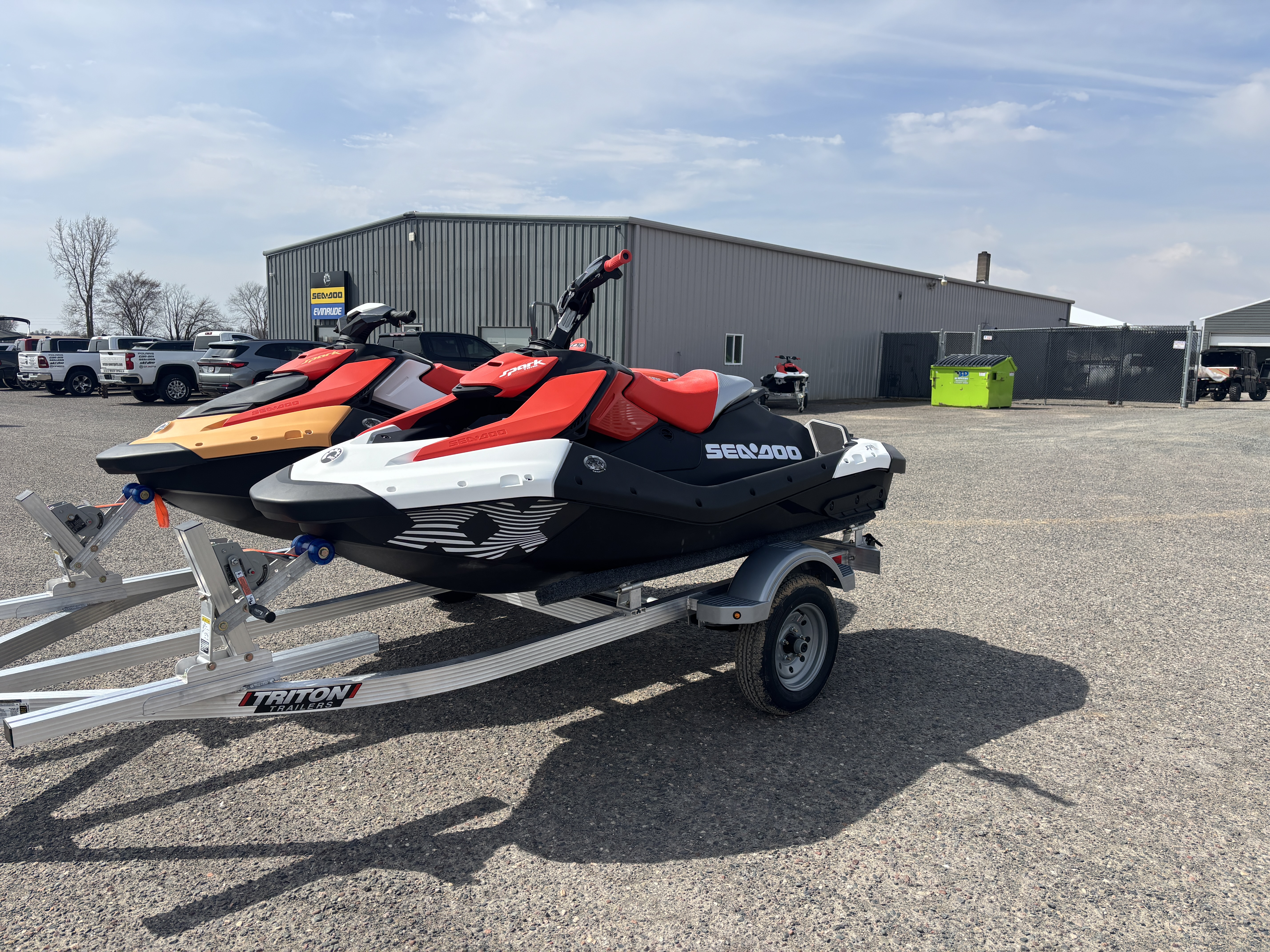 New SeaDoo PWC SPARK TRIXX 90 WH 1UP IBR 26 2026 for sale in Clear