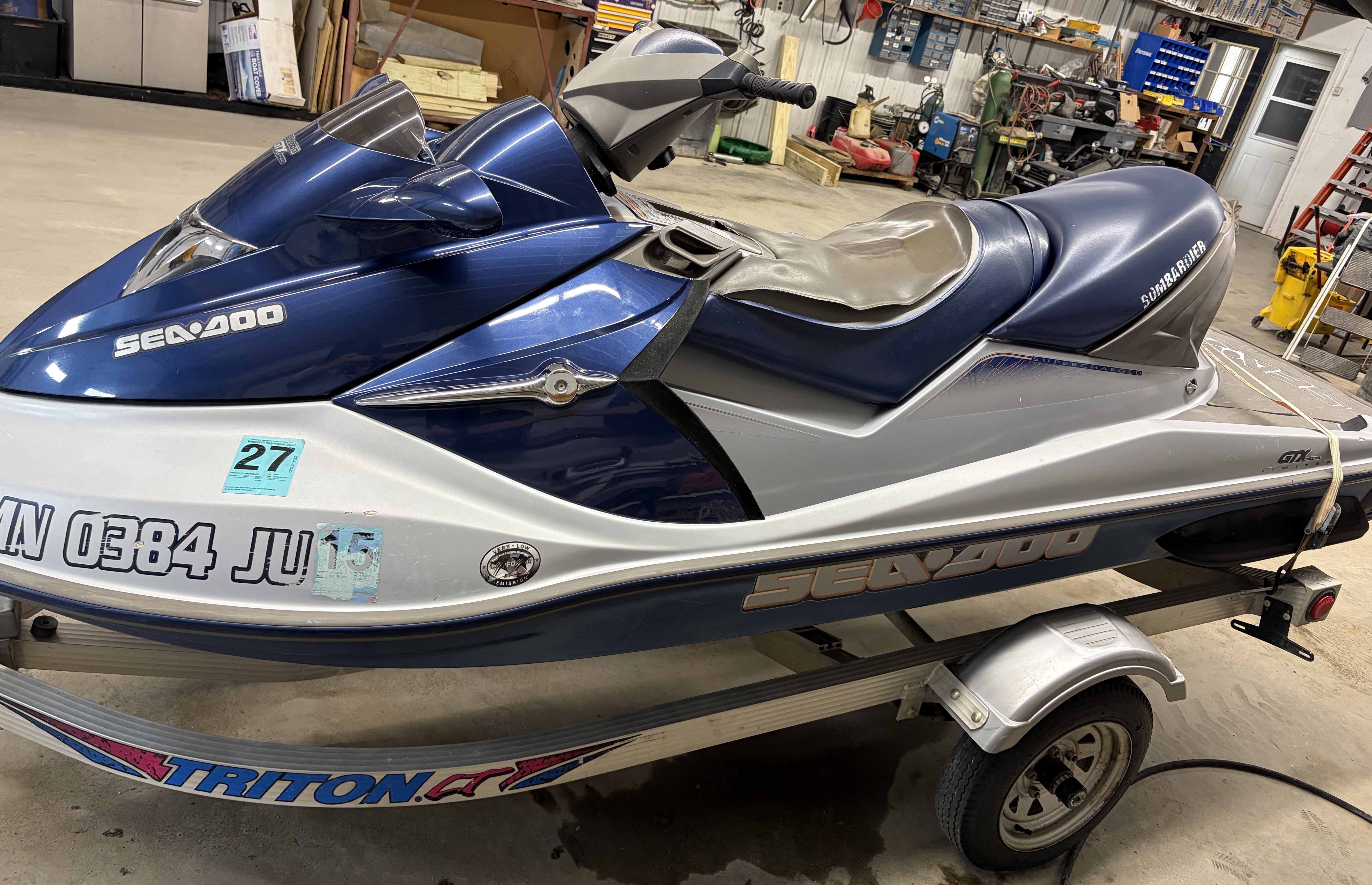 【希少】GRAVITY POOL MODEL 36 duexneeサーフトラック seadoo-sport-boats-gtx-4tec-