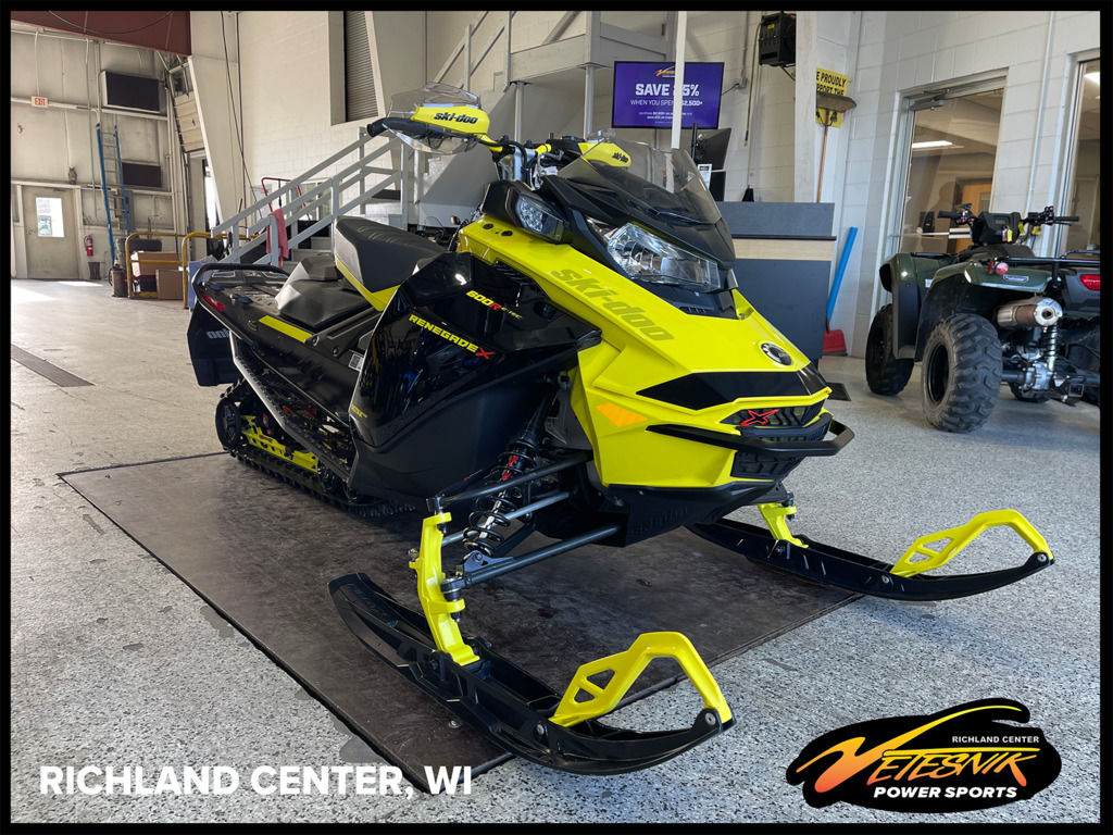 Used Ski-Doo Renegade X Rotax 600R ETEC Ice Rip XT 125 Yellow 2022