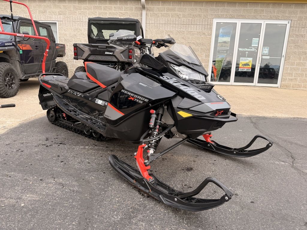 Used Ski-Doo Renegade XRS Rotax 850 ETEC Ice Ripper XT 125 Black