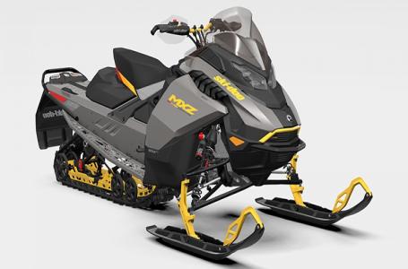 New SkiDoo 850 MXZ Adrenaline 129 wBlizzard Pkg Monument Grey 2026