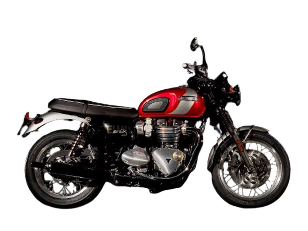 New Triumph Bonneville T120 Elvis Presley Edition Carnival Red