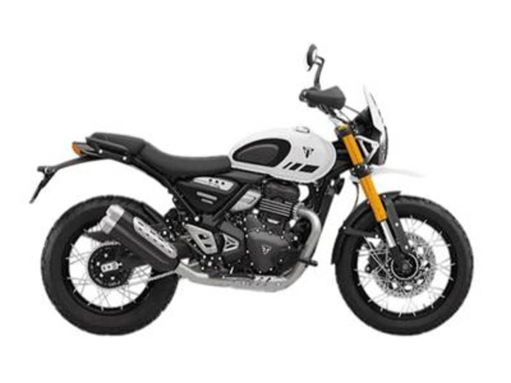 New Triumph Scrambler 400 XC Vanilla White 2026 for sale in