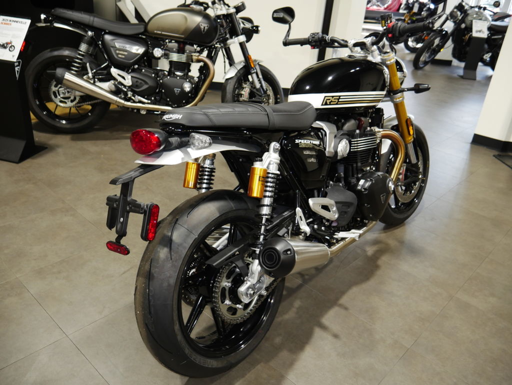 New Triumph Speed Twin 1200 RS Sapphire Black 2025 for sale in