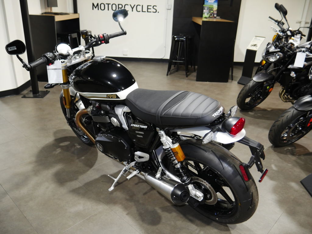 New Triumph Speed Twin 1200 RS Sapphire Black 2025 for sale in