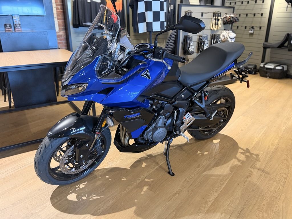 New Triumph Tiger Sport 800 Caspian BlueSapphire Black 2026 for