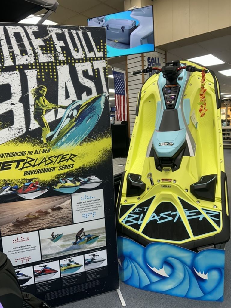 New Yamaha Jet Blaster PRO 2UPLunar YellowMint 2025 for sale in