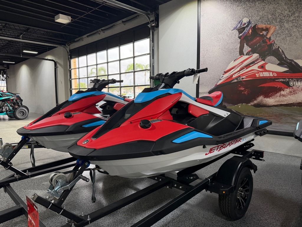 New Yamaha JETBLASTER DLX 2 REDBLACK TRAILER PACKAGE 2025 for sale New Yamaha JETBLASTER DLX 2 REDBLACK TRAILER PACKAGE 2025 for sale