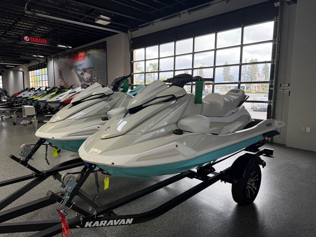 New Yamaha VX CRUISER HO MINTPEARL TRAILER PACKAGE 2025 for sale