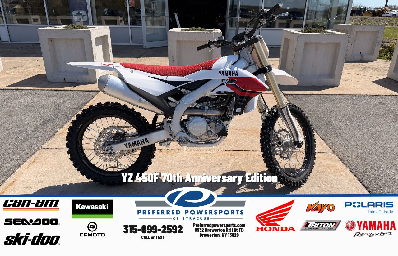 New Yamaha YZ 450F 70th Anniversary Edition 2026 for sale in