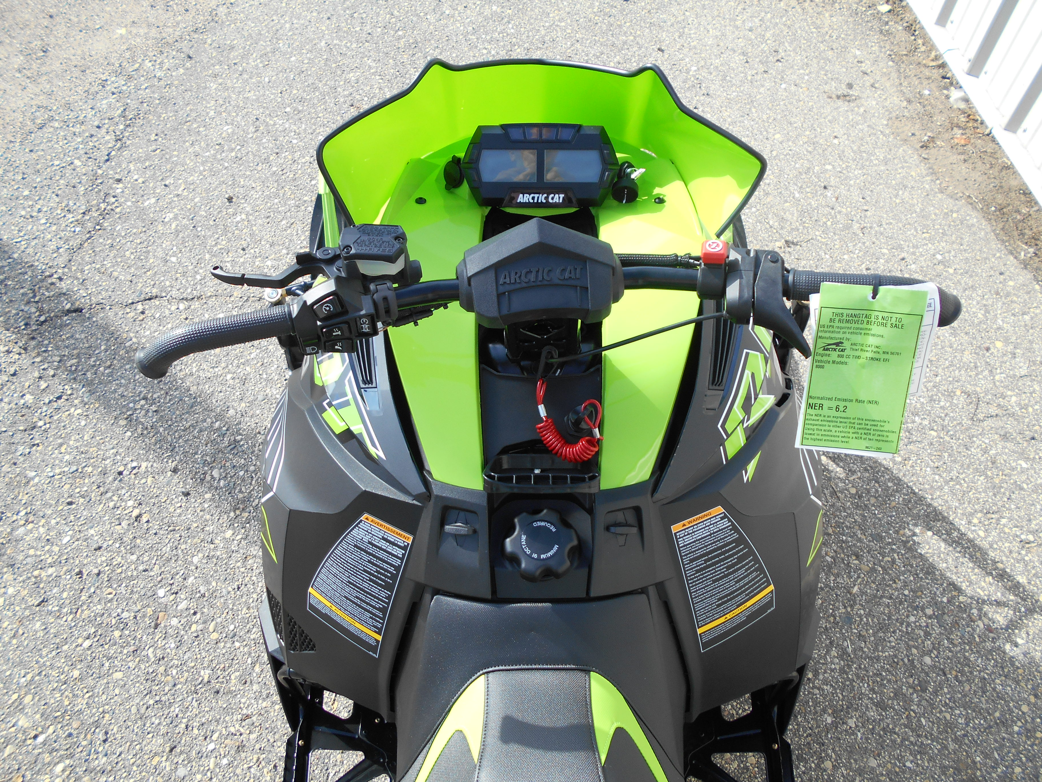 New Arctic Cat Riot 8000 146160 PBE BlackMedium Green 2024