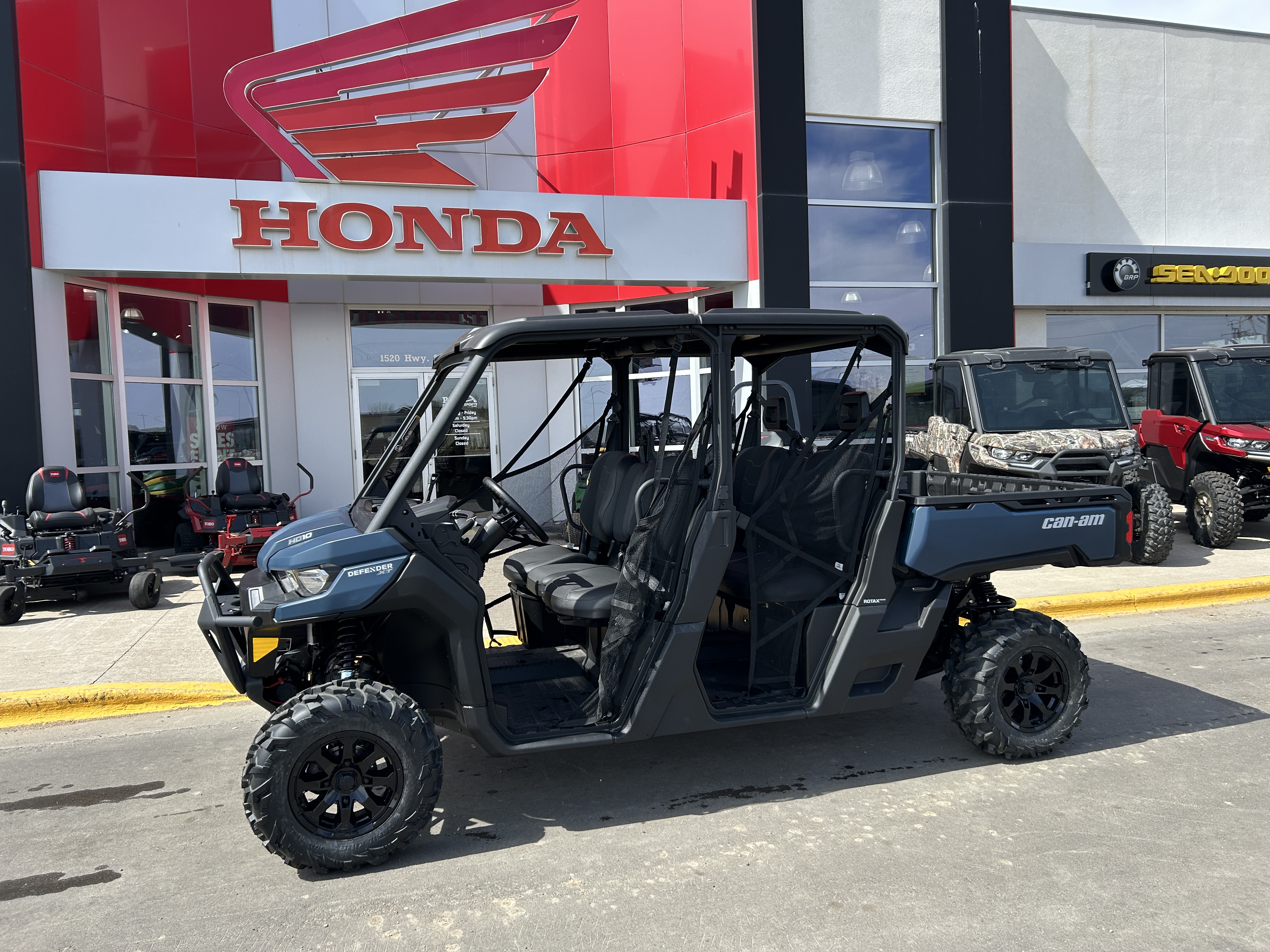 New CanAm SSV DEF MAX XT 64 HD10 BE 25 XT HD10 Dusty Navy 2025 for 