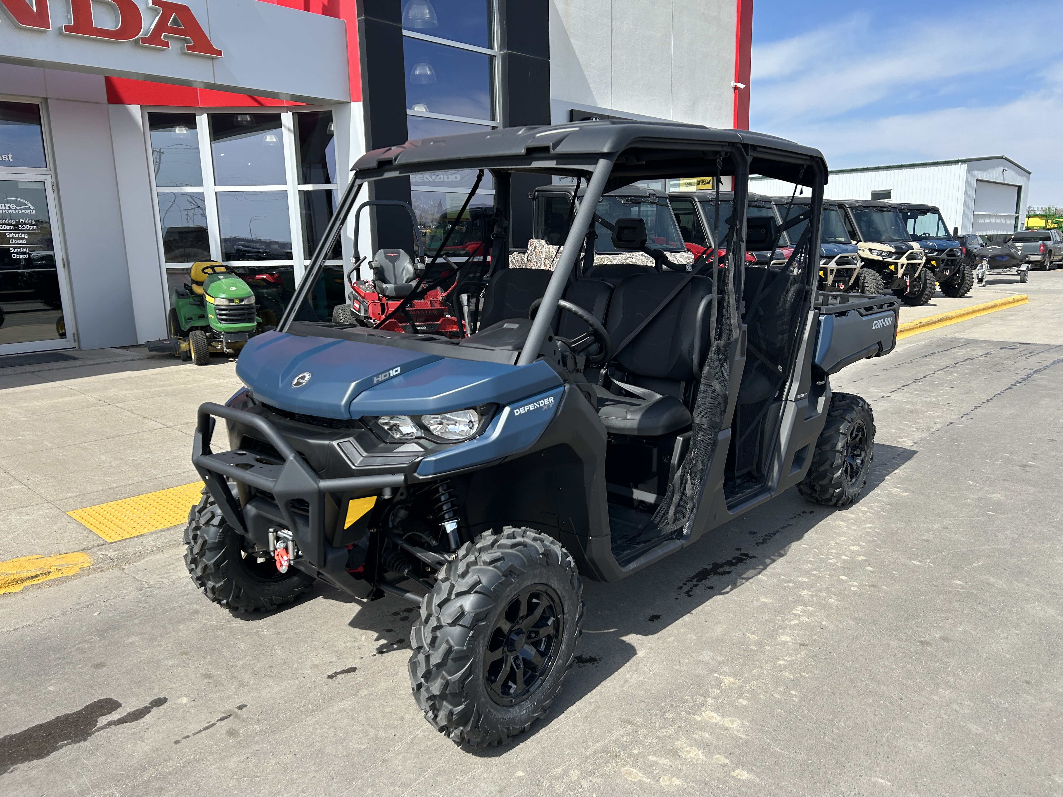 New CanAm SSV DEF MAX XT 64 HD10 BE 25 XT HD10 Dusty Navy 2025 for 