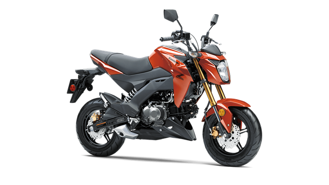 New Kawasaki Z125 Pro Pearl Lava Orange 2025 for sale in Brewerton