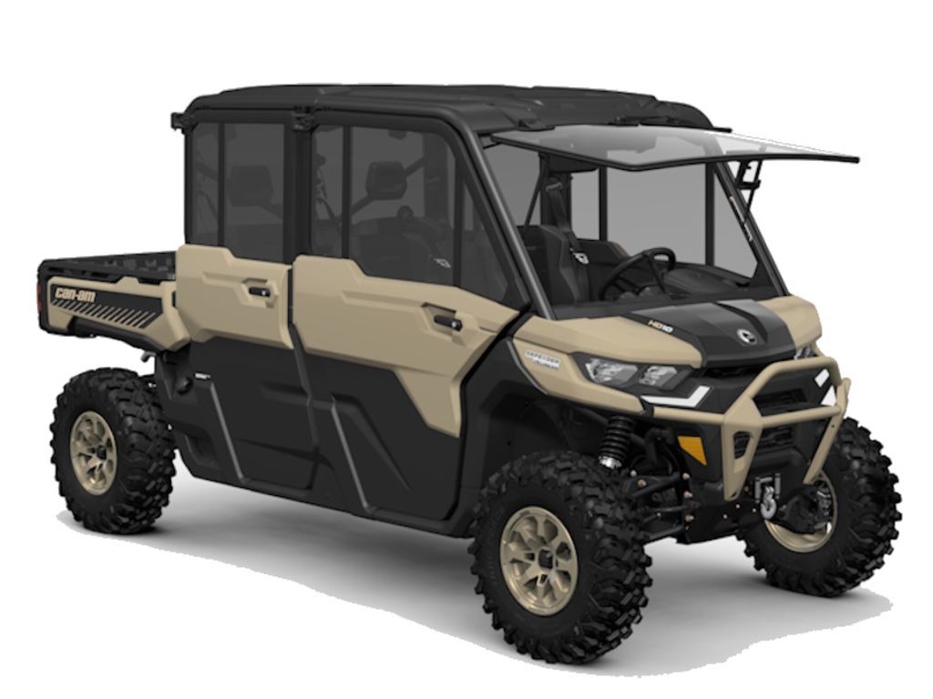 New Can-Am® Defender MAX Limited HD10 Desert Tan Stealth Black