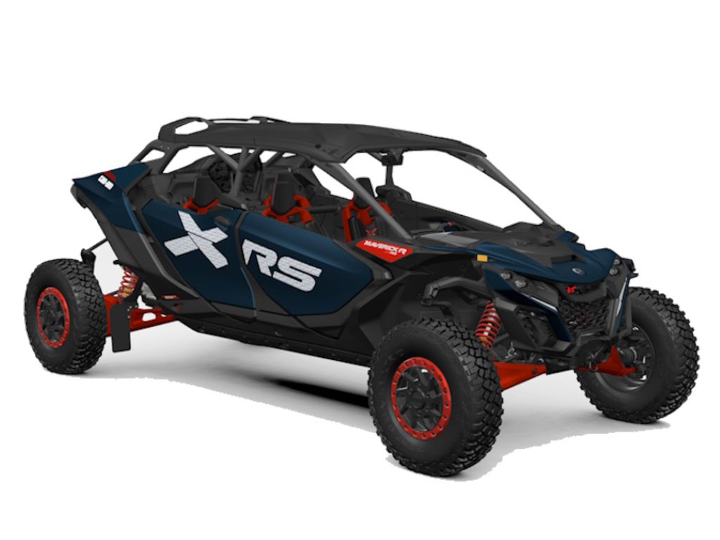 New Can-Am® Maverick R Max X RS With SmartShox Dusty Navy Legion