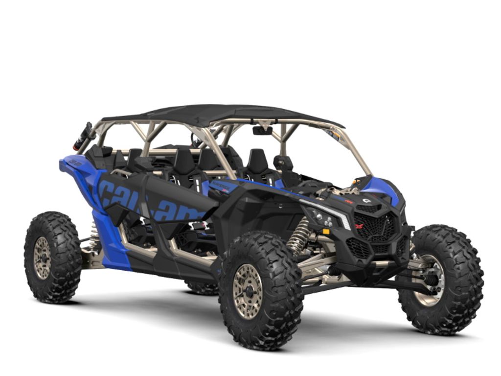 New Can-Am® Maverick X3 MAX X rs Turbo RR with SmartShox Dazzling Blue ...