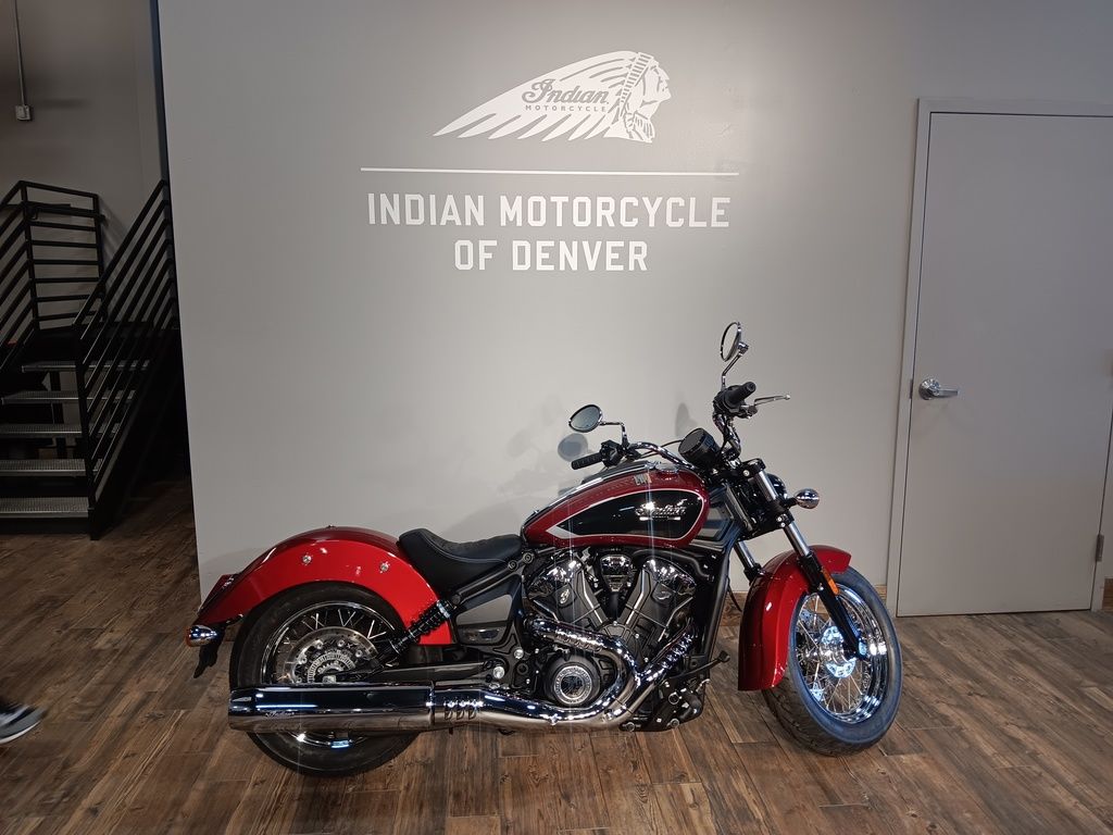 New Indian Motorcycle® Scout Classic Limited Tech Sunset Red
