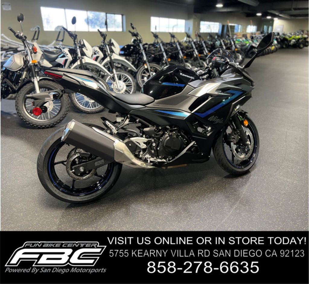 New Kawasaki Ninja 500 ABS Metallic Flat Spark BlackMetallic Spark