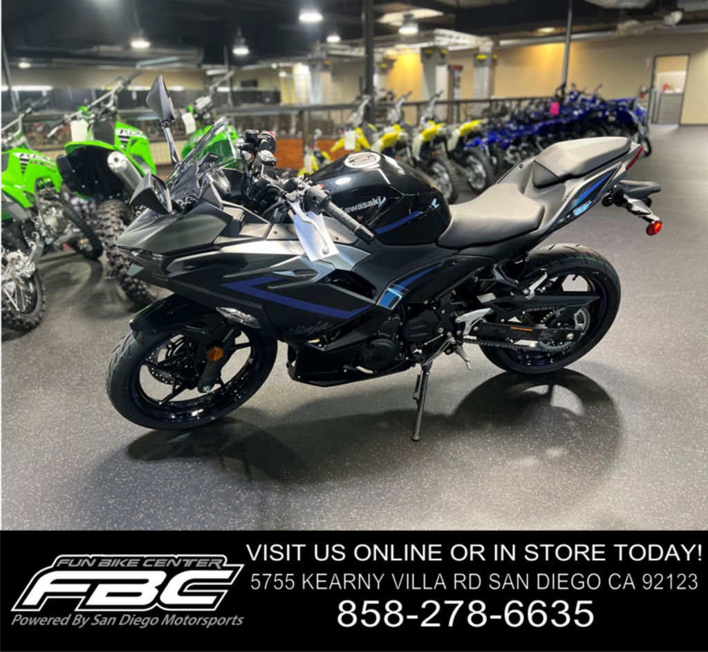 New Kawasaki Ninja 500 ABS Metallic Flat Spark BlackMetallic Spark