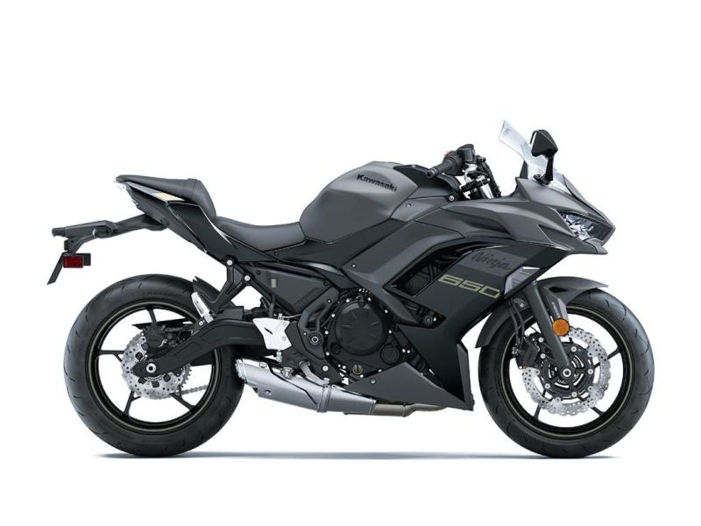 New Kawasaki Ninja 650 ABS Metallic Matte Dark GrayMetallic Spark
