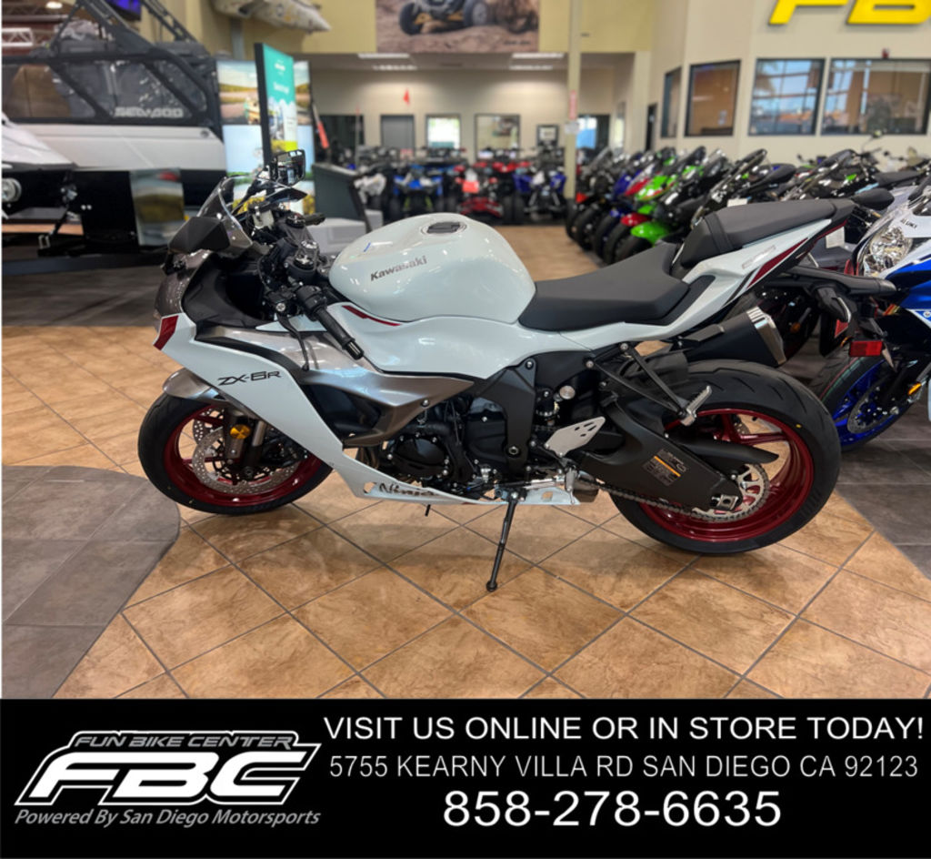 New Kawasaki Ninja ZX6R ABS 2025 for sale in San Diego, California