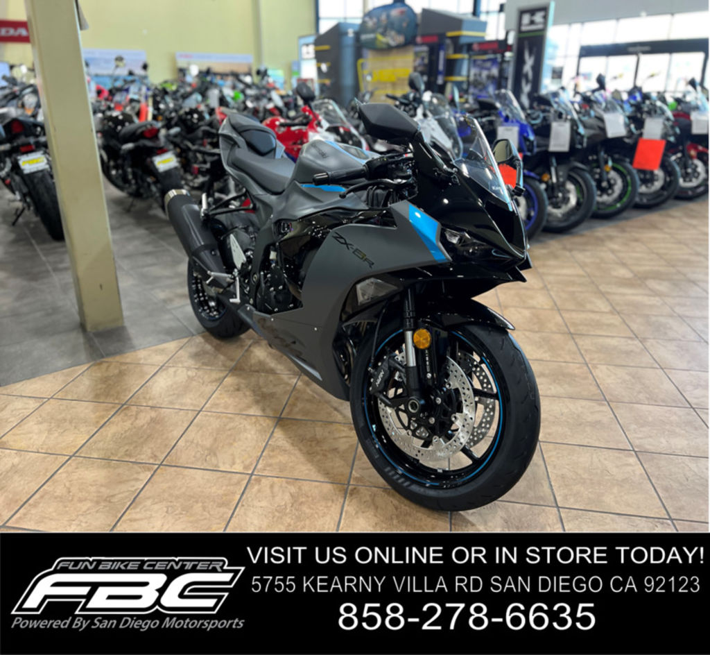 New Kawasaki Ninja ZX6R ABS 2025 for sale in san diego