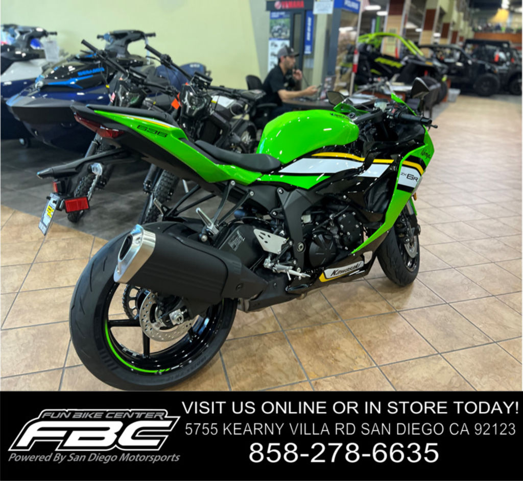 New Kawasaki Ninja ZX6R KRT Edition 2025 for sale in San Diego