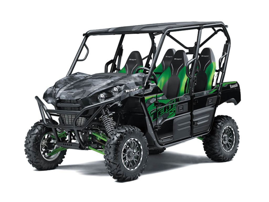 New Kawasaki Teryx4 S LE Cypher Camo Gray 2024 for sale in