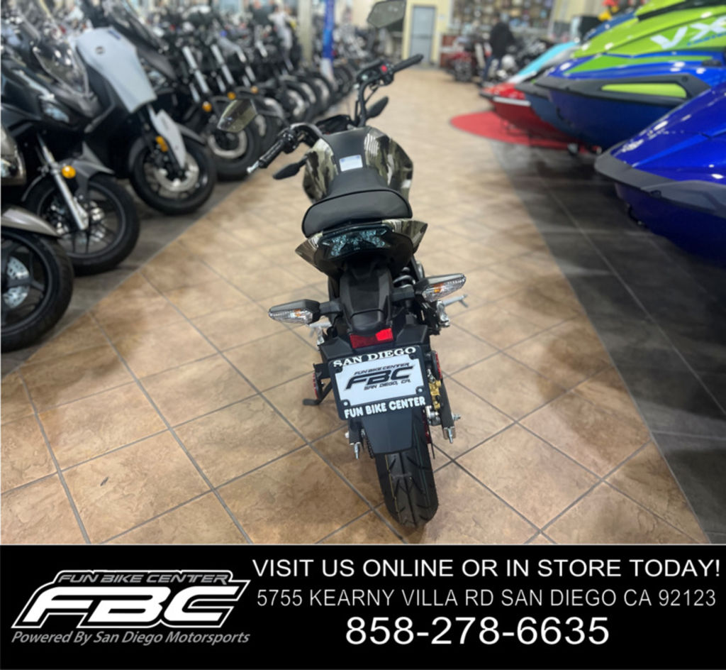 New Kawasaki Z125 PRO Cypher Camo Beige 2025 for sale in San Diego