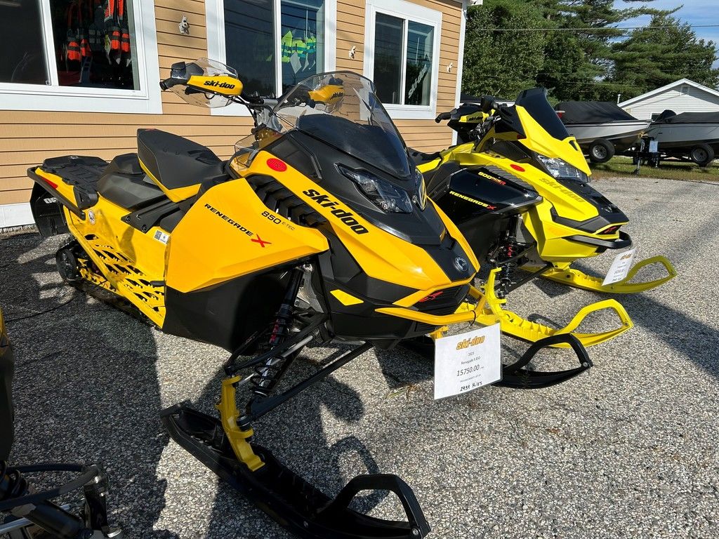 Used Ski-Doo Renegade X 850 ETEC Ice Ripper XT 1572 in Yellow 2023