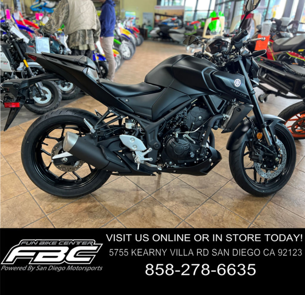 New Yamaha MT03 2025 for sale in San Diego, California